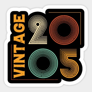 Vintage 2005 Limited Edition Sticker